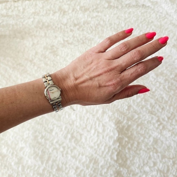 Salvatore Ferragamo Gancini Two-Tone Bracelet Watch 22mm - Picture 2 of 10